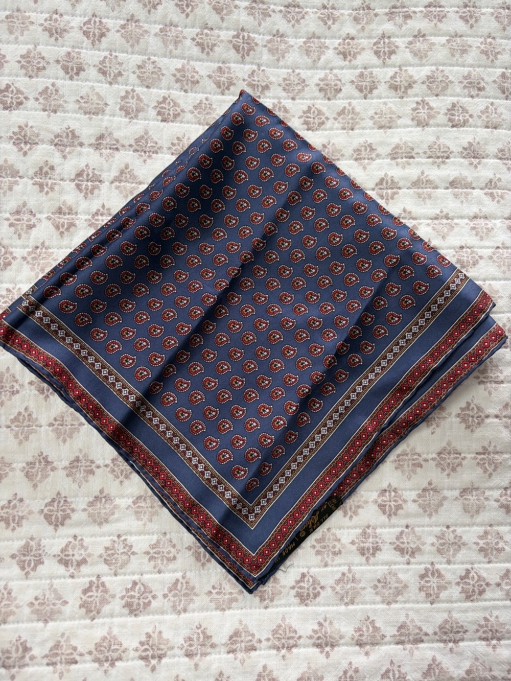 Vintage silk scarf